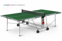 Стол теннисный Compact-2 LX  Всепогодный 6 Зеленый