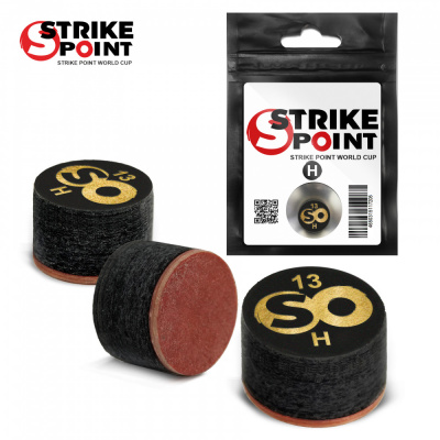 Наклейка для кия 13мм STRIKE POINT World CUP H, с фиброй